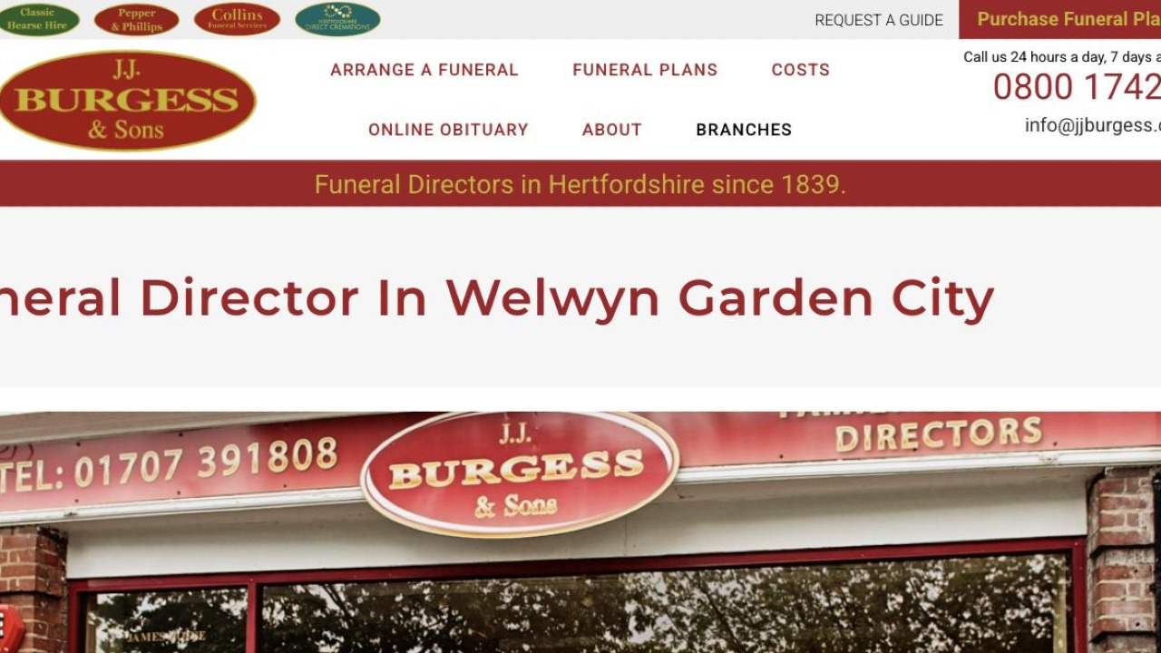 J J Burgess & Sons, Welwyn Garden City
