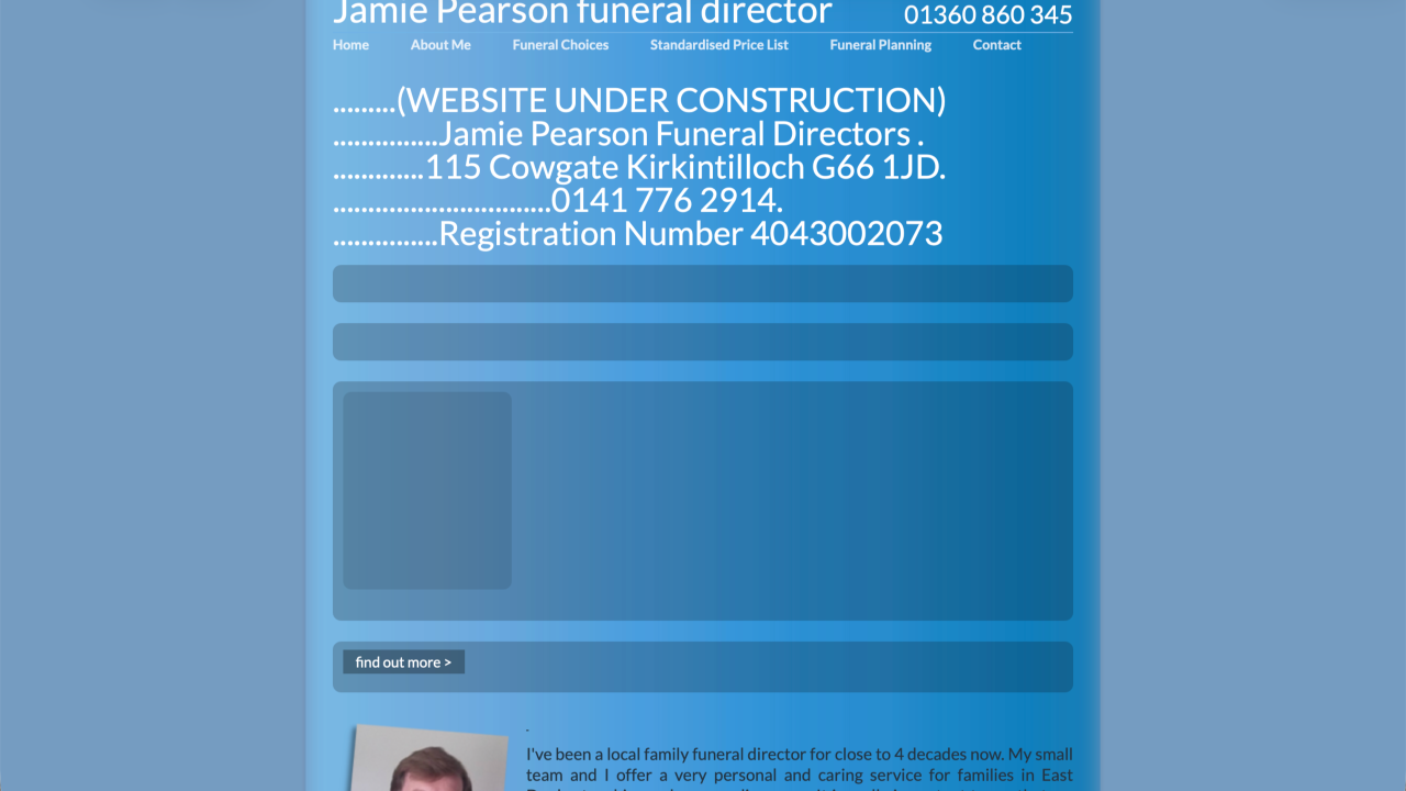 Jamie Pearson Funeral Director