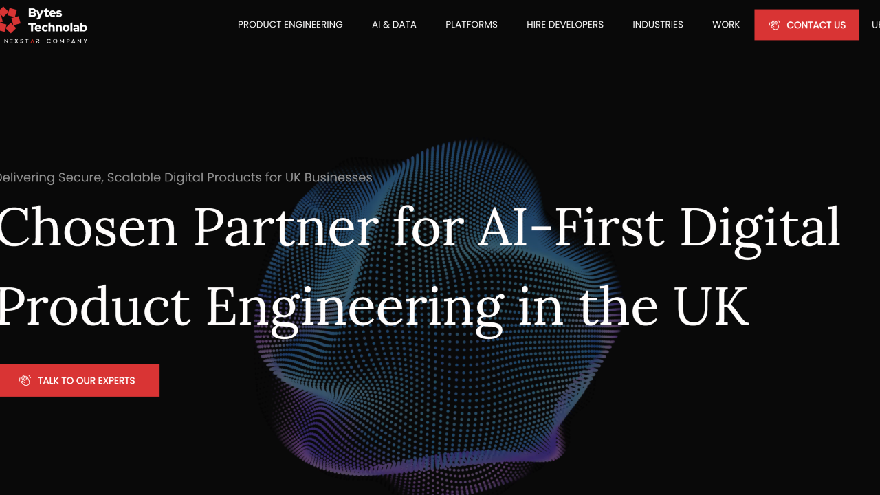 Bytes homepage