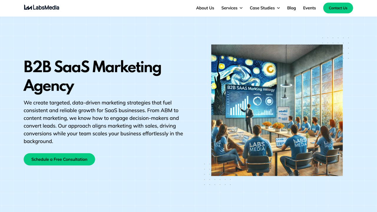 LabsMedia homepage