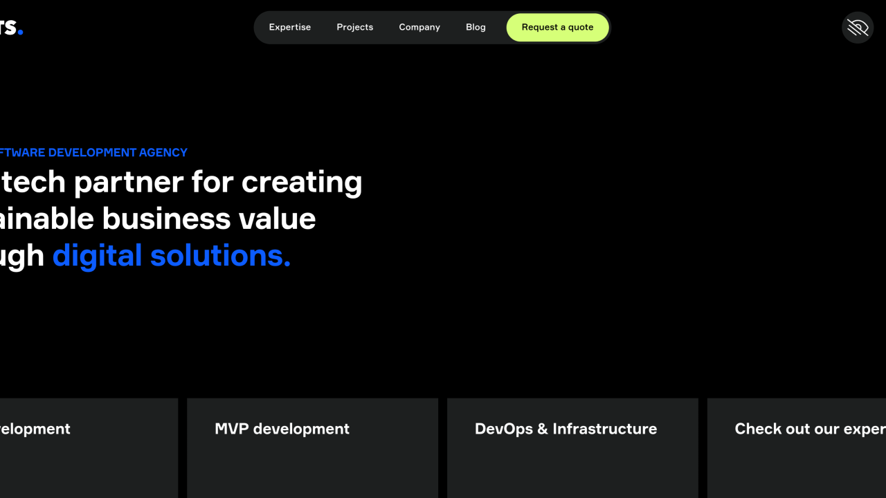 Brights homepage