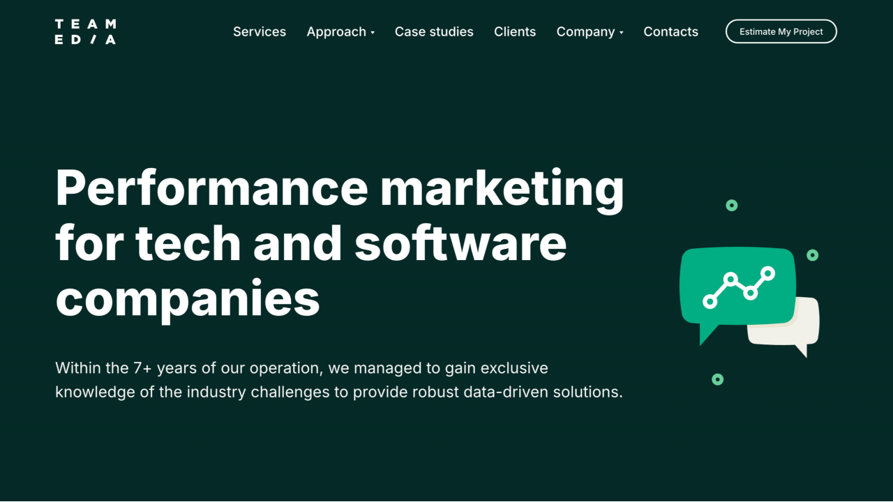 Teamedia homepage