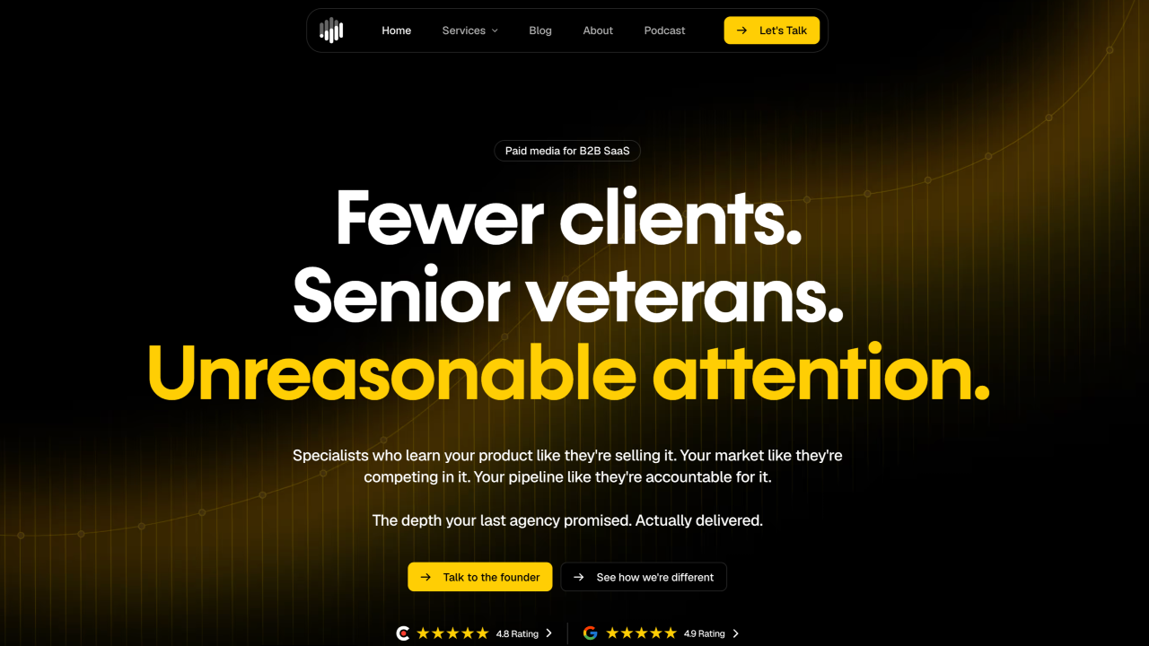 Upraw Media website screenshot