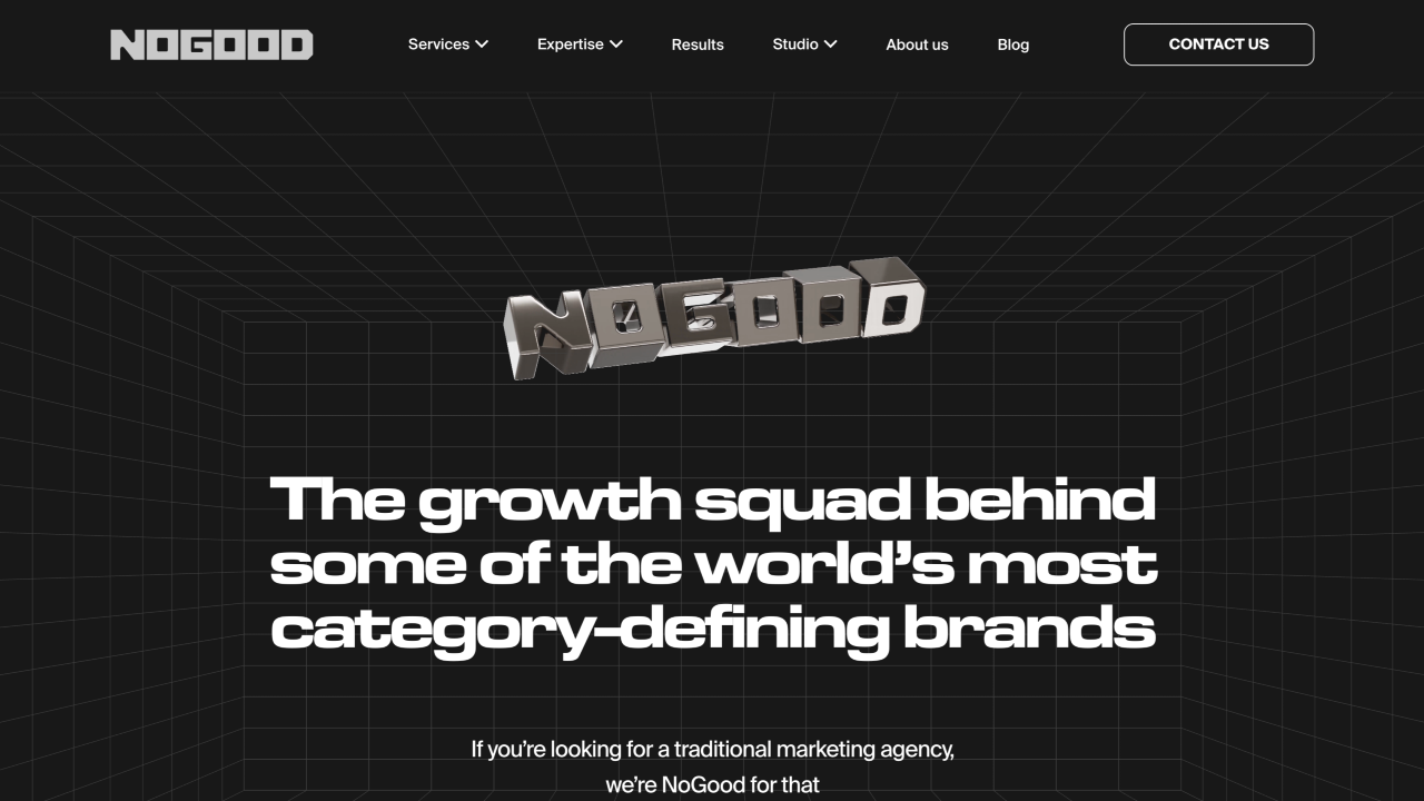NoGood website screenshot