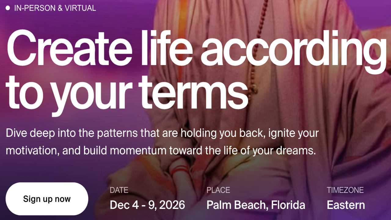 Date With Destiny 2026 | Dec 4-9, 2026 - West Palm Beach, FL/Virtual