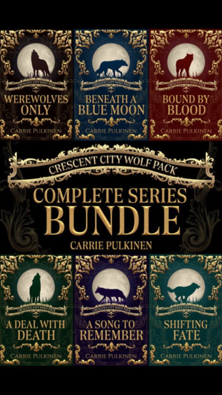 Crescent City Wolf Pack Complete Series Bundle by Carrie Pulkinen