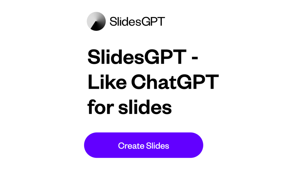 SlidesGPT — AI presentation and slide maker