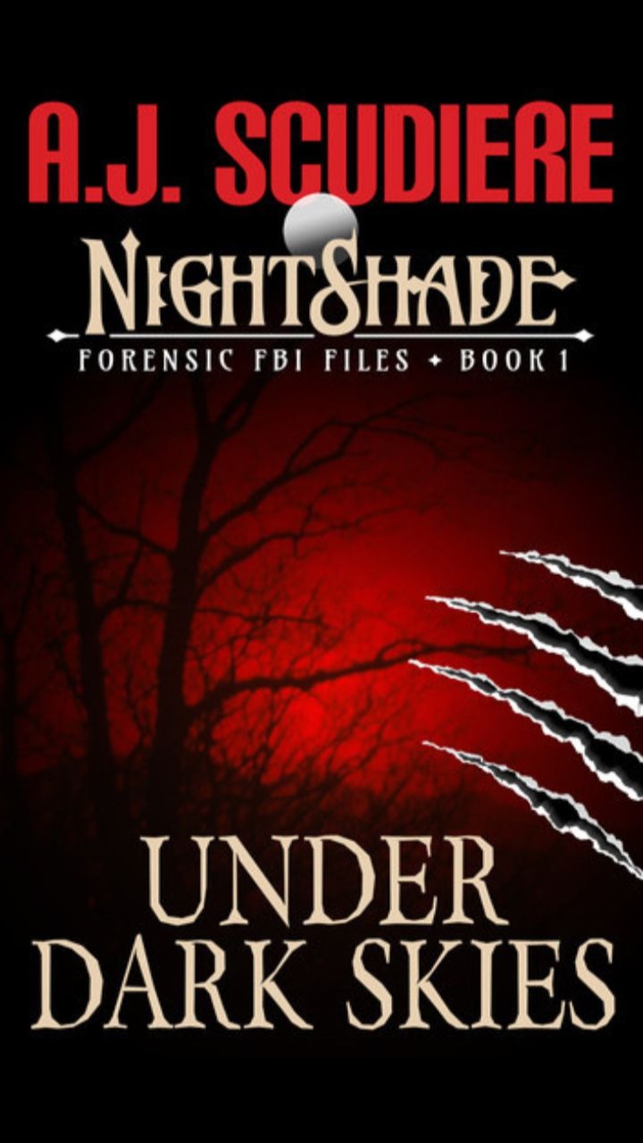 Under Dark Skies (Nightshade Forensic Files #1) by A.J. Scudiere