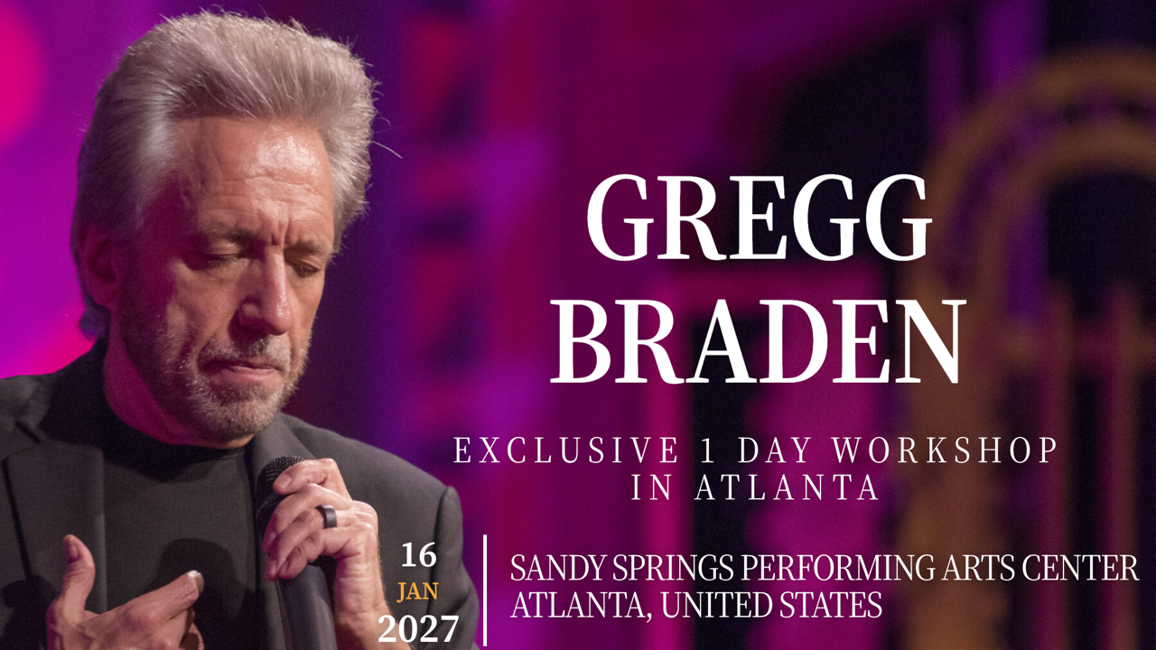 Pure Human Workshop with Gregg Braden | Jan 16, 2027 - Atlanta, GA