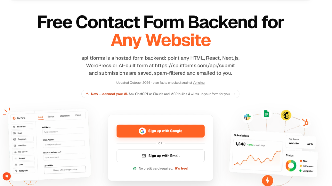 Split Forms