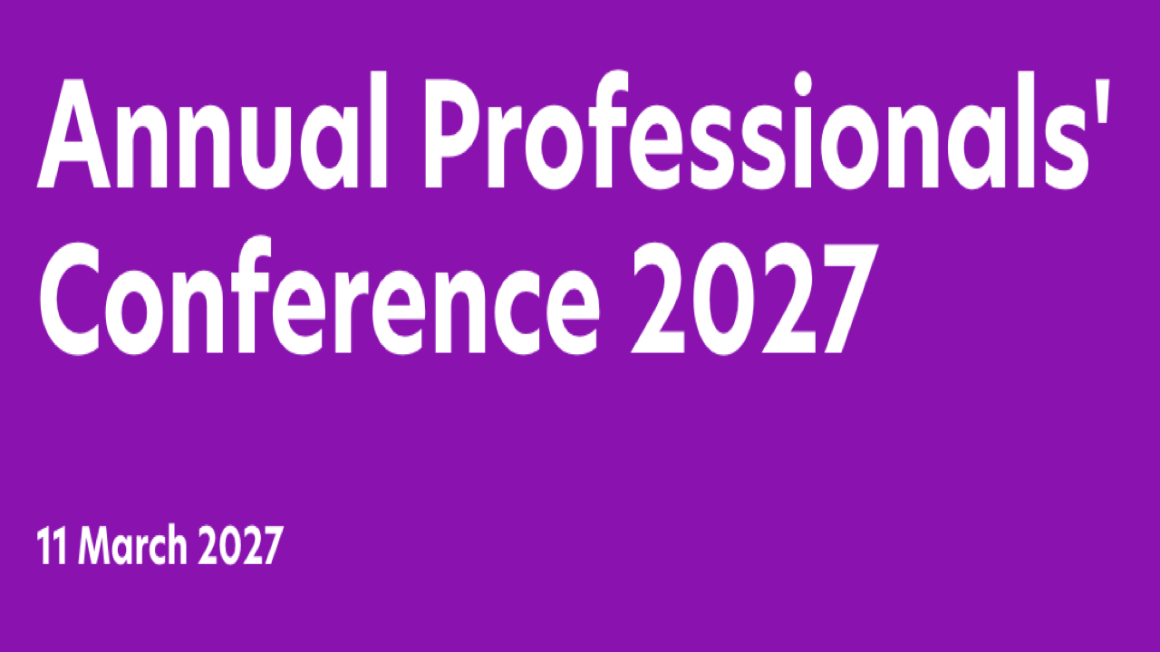 National Autistic Society Annual Professionals' Conference 2027 | Mar 11, 2027 - Virtual