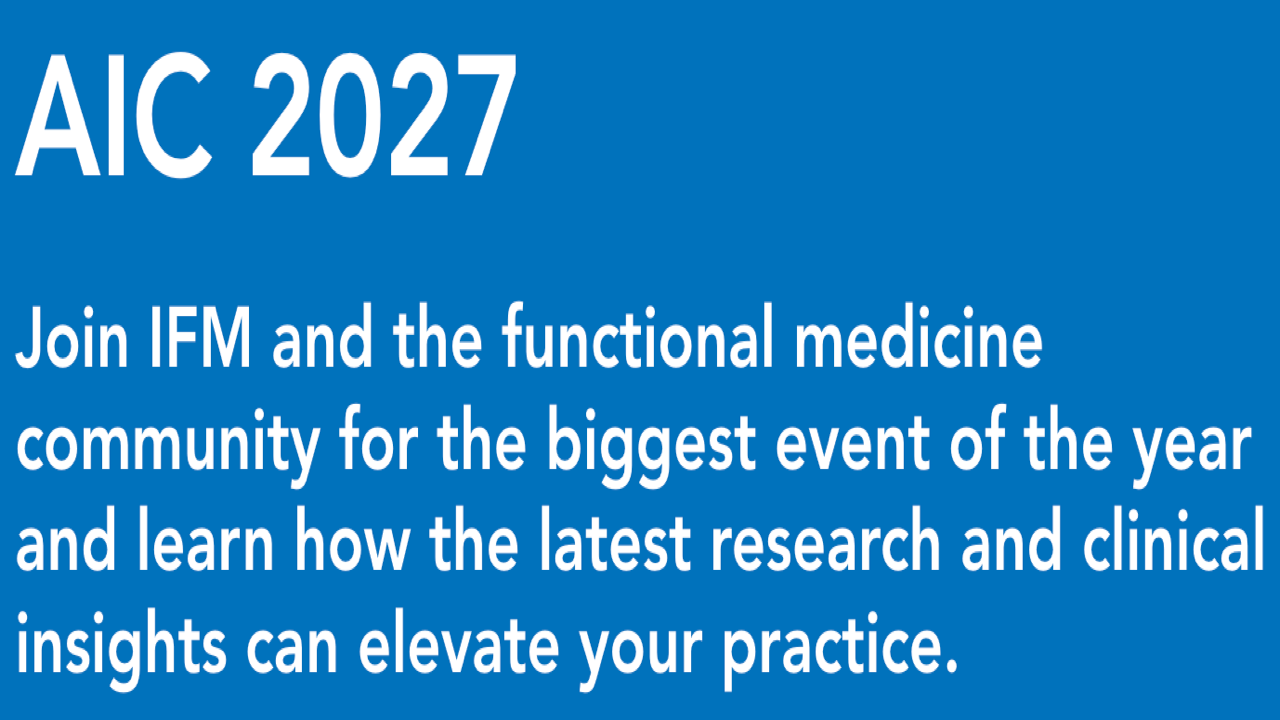 AIC 2027: IFM's Annual International Conference | Jun 2-5, 2027 - San Diego, CA/Virtual