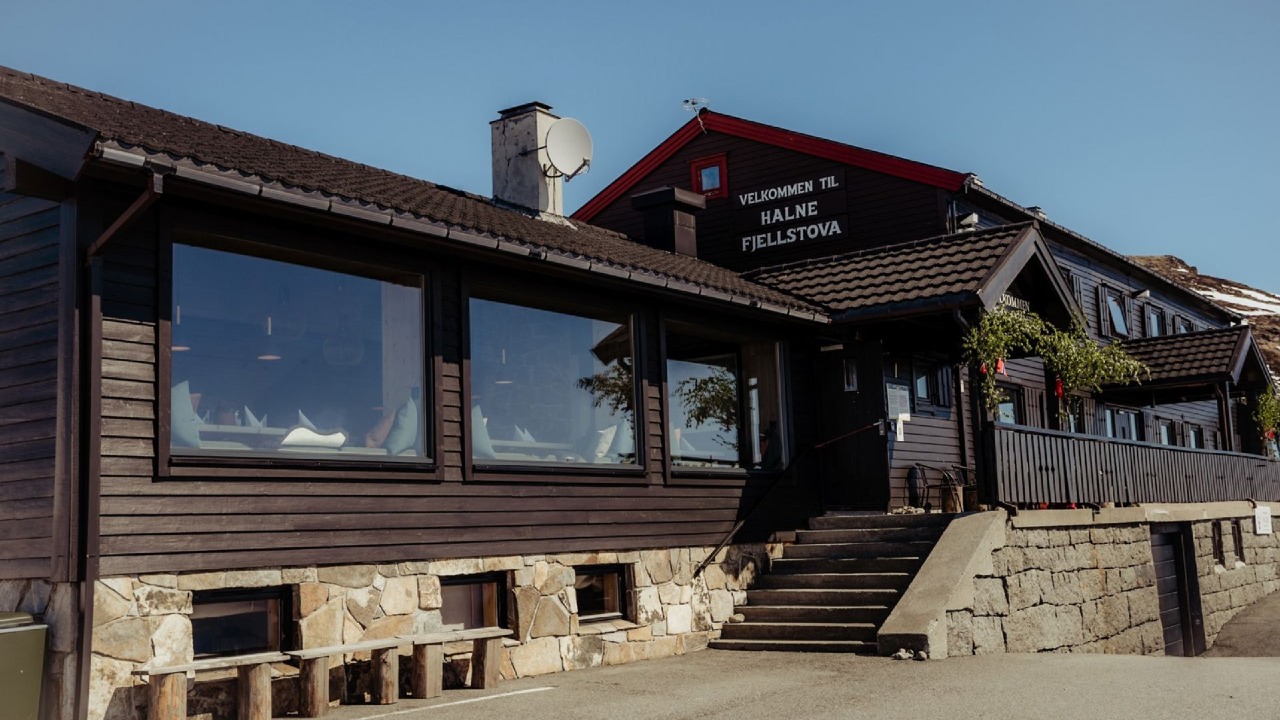Halne Fjellstugu på Hardangervidda