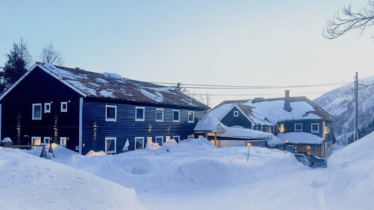 Kvamseter Lodge på Kvamskogen