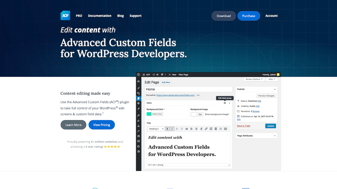 Advanced Custom Fields