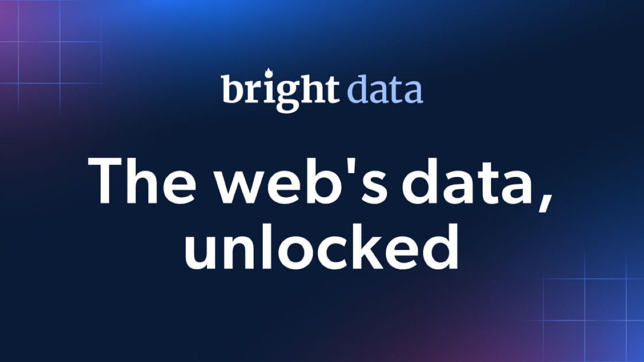 Bright Data web scraper API for directory data