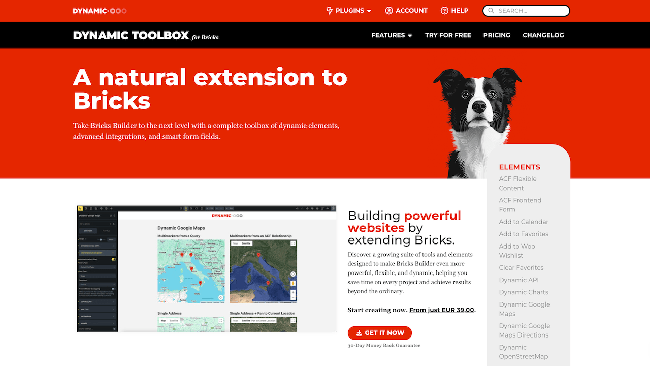 Dynamic Toolbox for Bricks