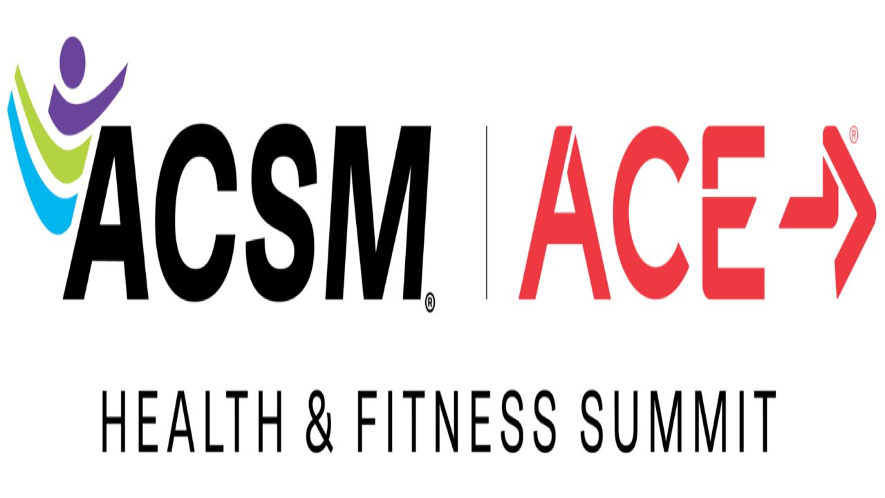 ACSM & ACE Health & Fitness Summit logo