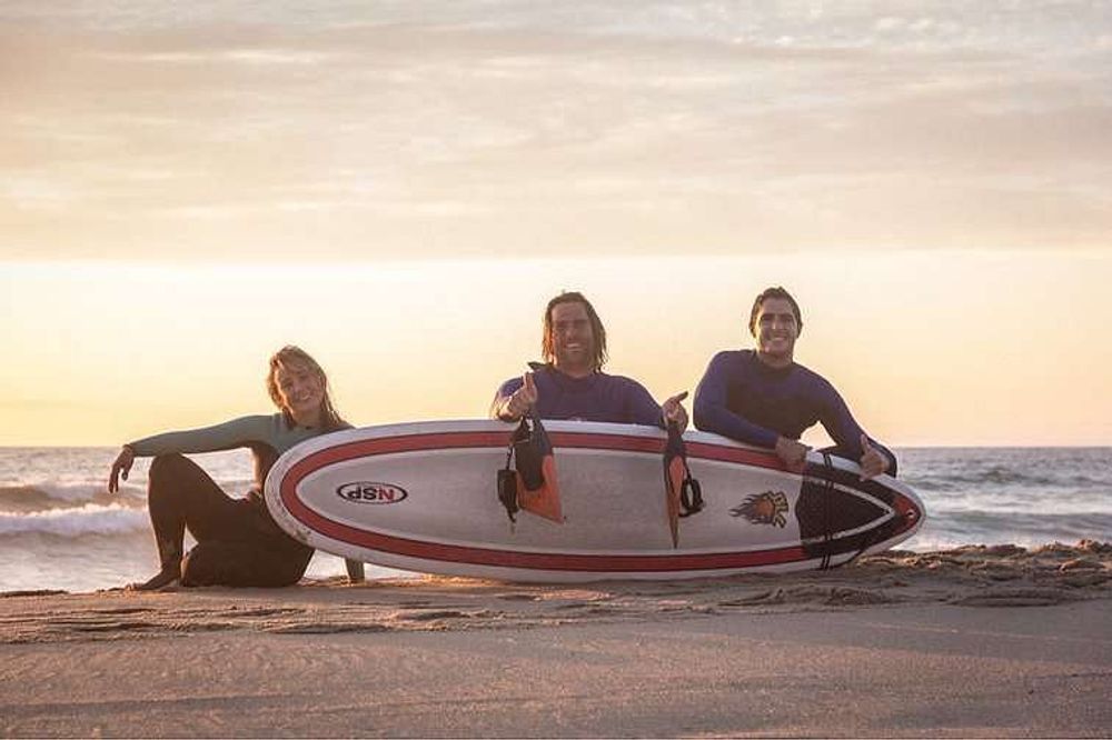 8-dages surf- og yogaretreat i Santa Cruz, Portugal