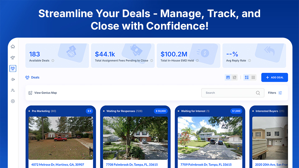 GoHighLevel marketplace - GHL integration - Dispo Genius