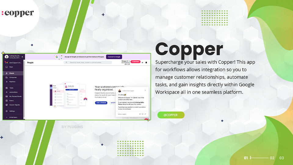 GoHighLevel marketplace - GHL integration - Copper Action Automation For Workflows
