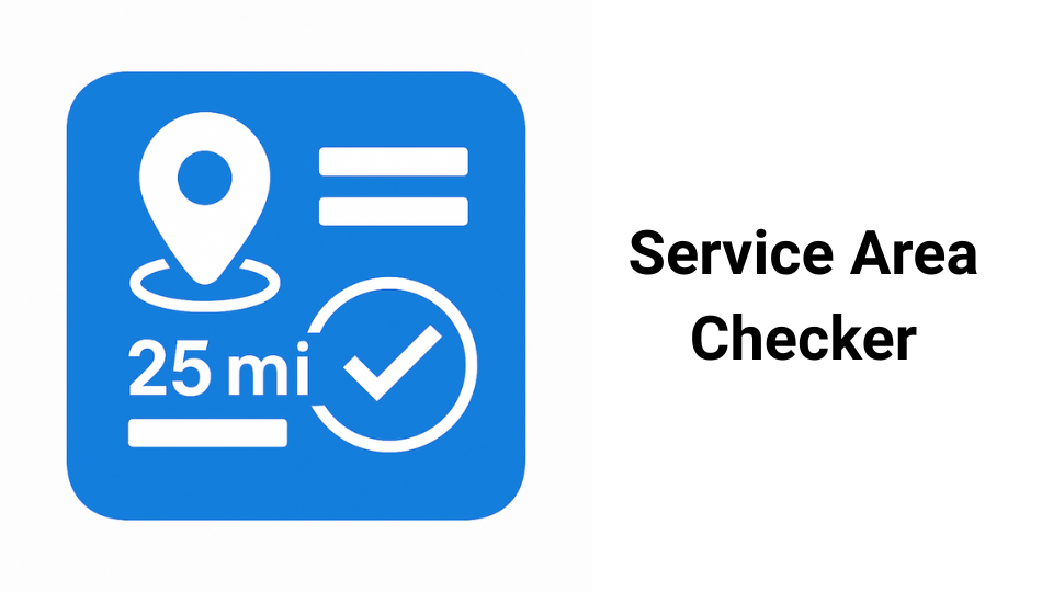 GoHighLevel marketplace - GHL integration - Service Area Checker