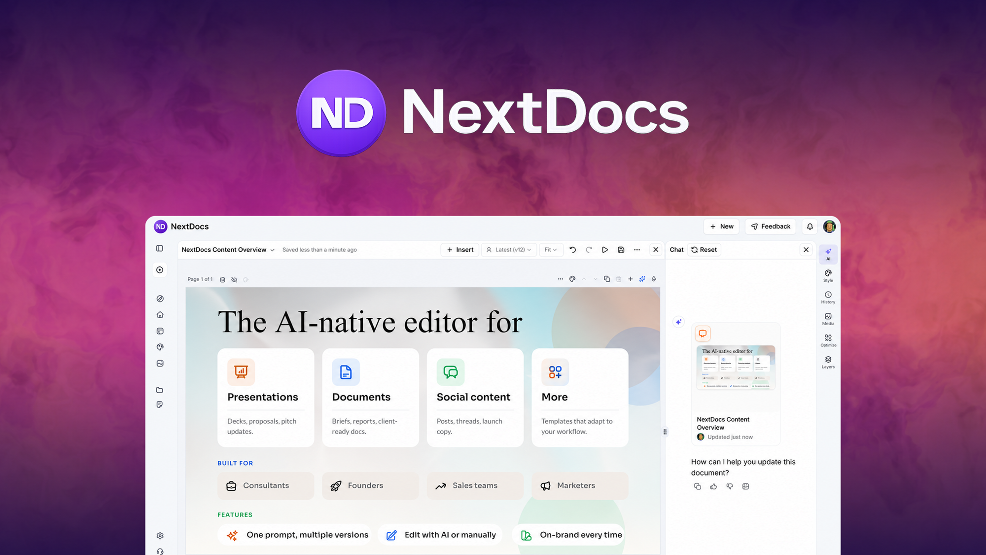 NextDocs Lifetime Deal