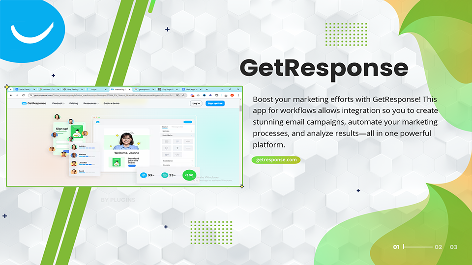 GoHighLevel marketplace - GHL integration - GetResponse Action Automation For Workflows