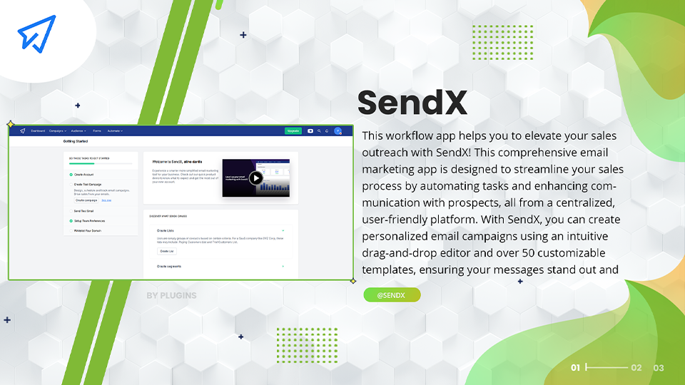 GoHighLevel marketplace - GHL integration - SendX Action Automation For Workflows