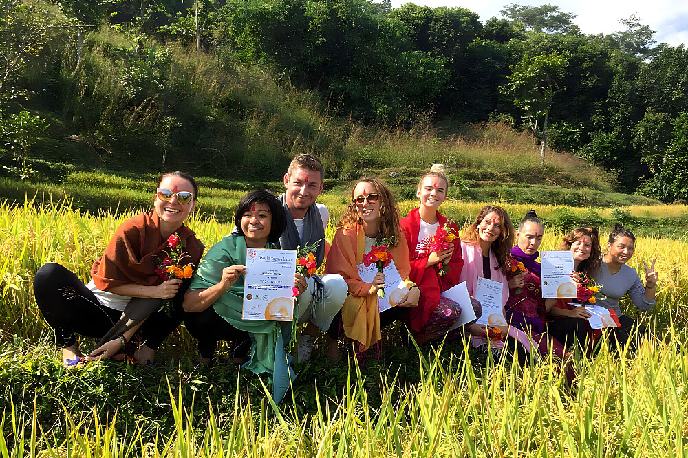 28-daagse (300 uur) docentenopleiding Hatha, Vinyasa, Yin en Ashtanga, Nepal