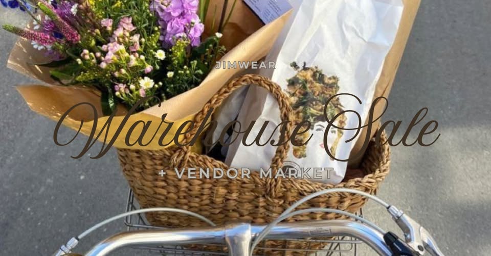JIMWEAR WAREHOUSE SALE + VENDOR MARKET