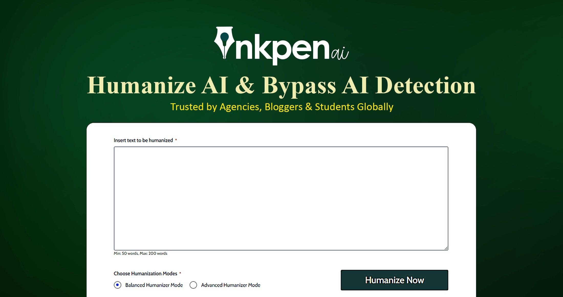 Inkpen AI Lifetime Deal