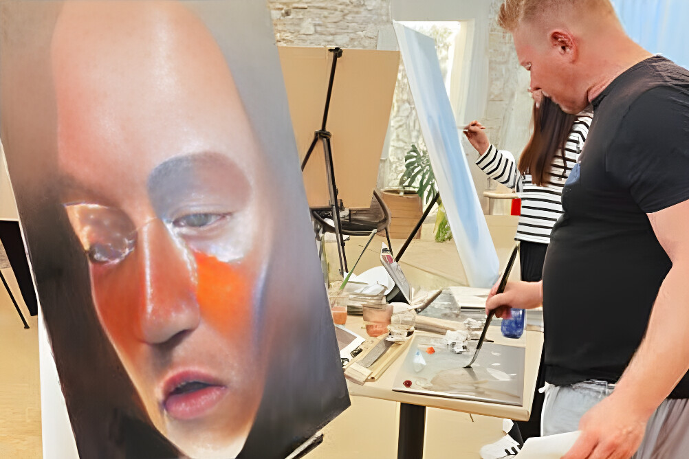 7 Day Oil Pastel Portraiture Retreat with Viktoria Maliar, Spain