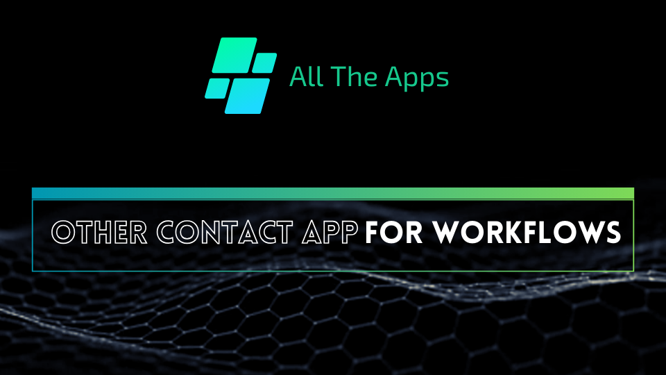 GoHighLevel marketplace - GHL integration - Other Contact App for Workflows