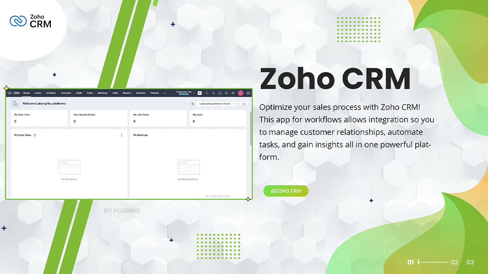 GoHighLevel marketplace - GHL integration - Zoho CRM Automation For Workflows