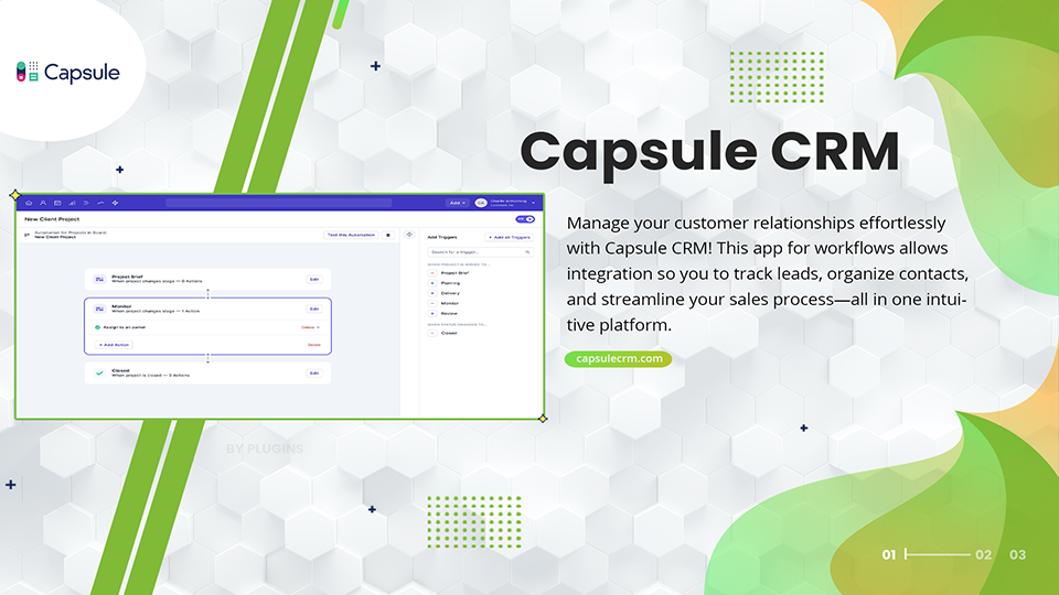 GoHighLevel marketplace - GHL integration - Capsule CRM Action Automation For Workflows