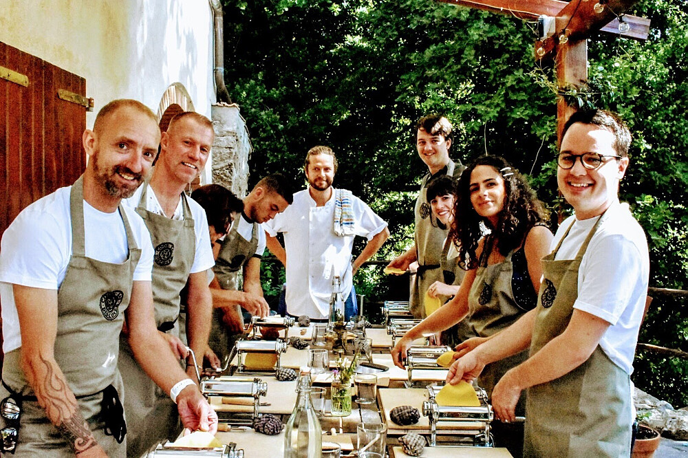 Vierdaagse culinaire retraite met wijn en koken in het landelijke Toscane, Italië