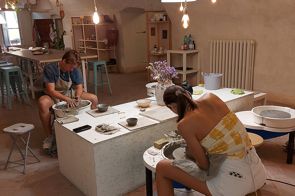7 Day Clay Holidays of Pottery, Relax, Art and Delight in Italy
