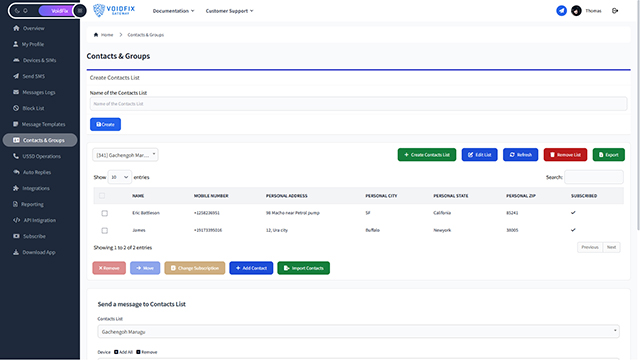 GoHighLevel marketplace - GHL integration - VoidFix - SMS & iMessage