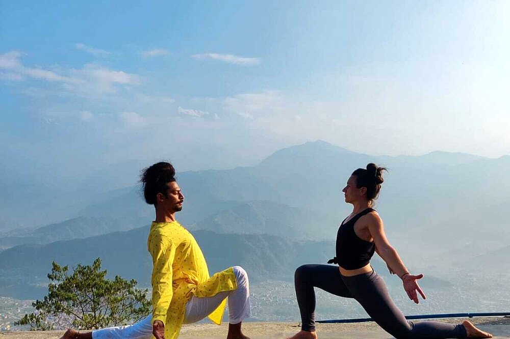 26-daagse (300 uur) yogadocentenopleiding in het vredige Pokhara, Nepal