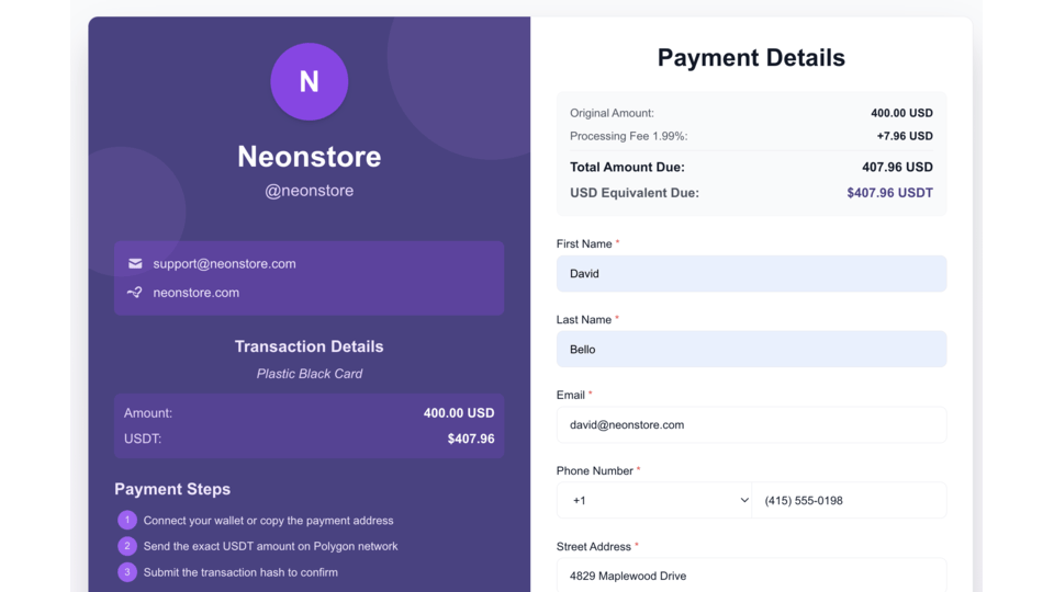 GoHighLevel marketplace - GHL integration - Stablecoin & Crypto Payment Solution