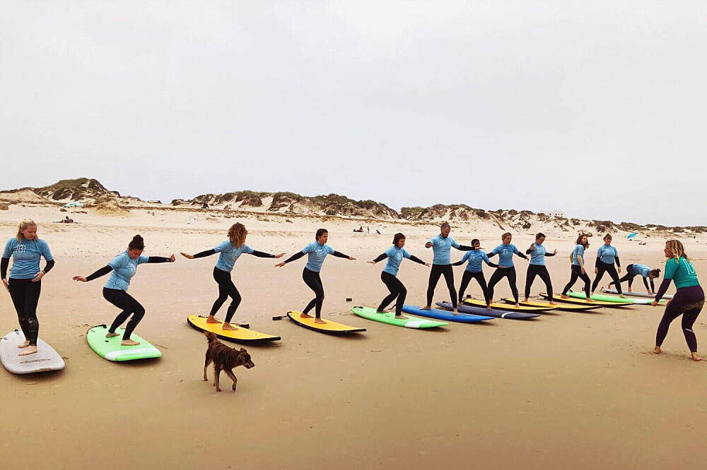 5-tägiges Yoga- und Surf-Retreat für alle Niveaus in Portugal