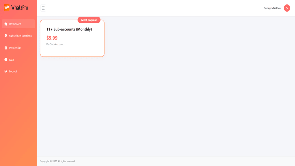 GoHighLevel marketplace - GHL integration - Whatz Pro