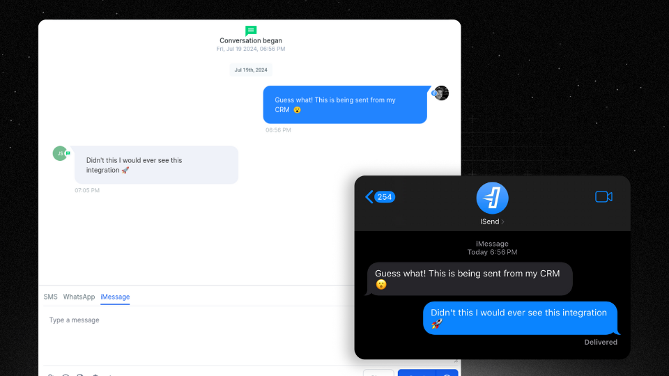 GoHighLevel marketplace - GHL integration - iSend