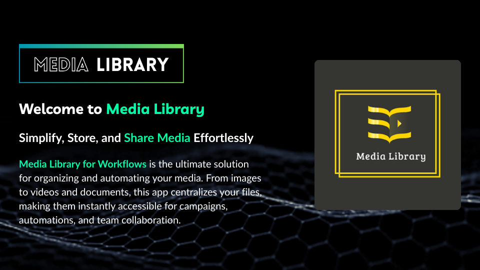GoHighLevel marketplace - GHL integration - Media Library For CRM