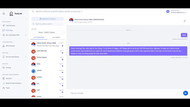 GoHighLevel marketplace - GHL integration - TextLink SMS