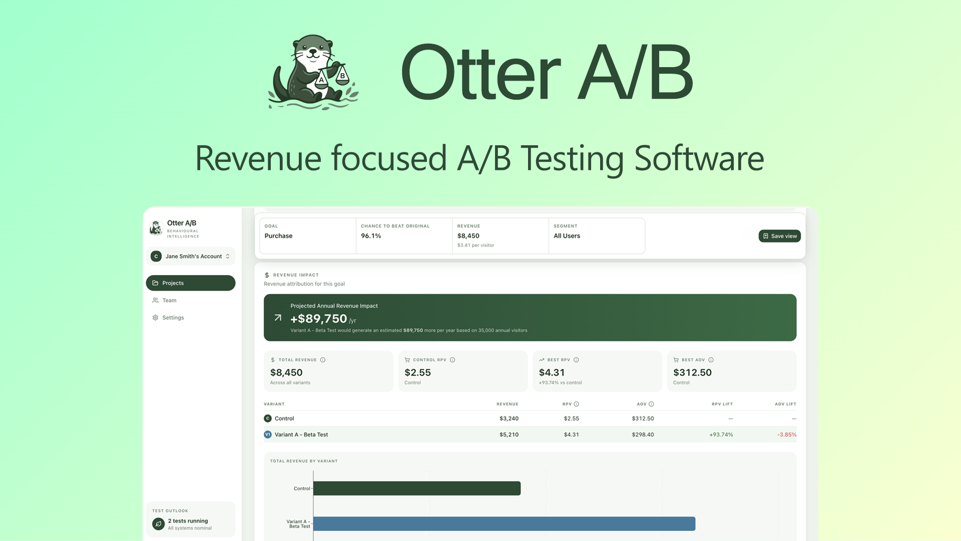 Otter A/B Lifetime Deal