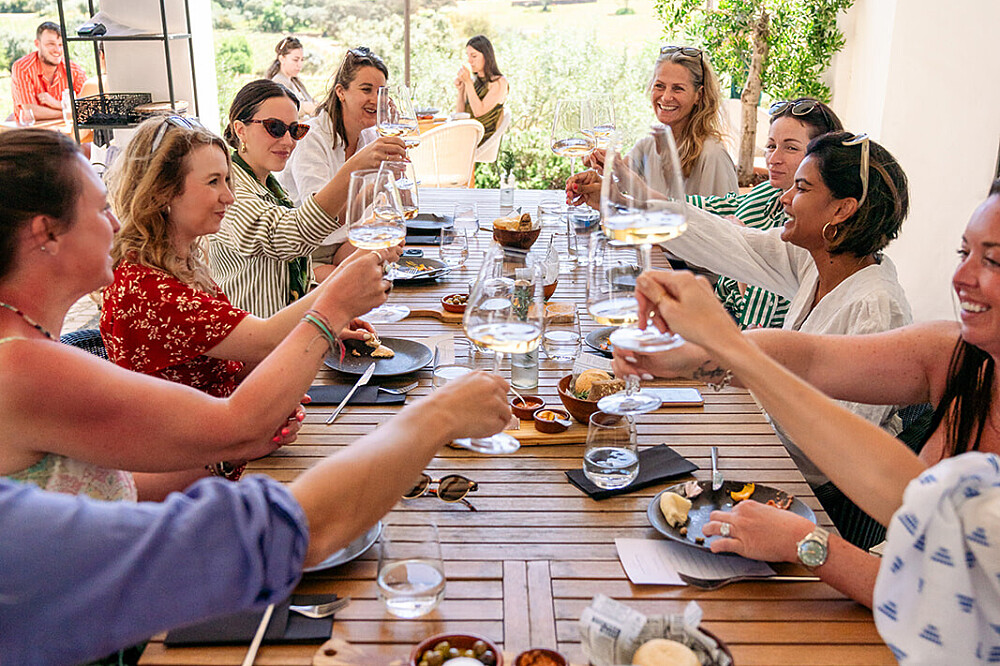 4-tägiges Wellness-Retreat „Wellness Waves &amp; Wine Harmony“ an der Algarve, Portugal