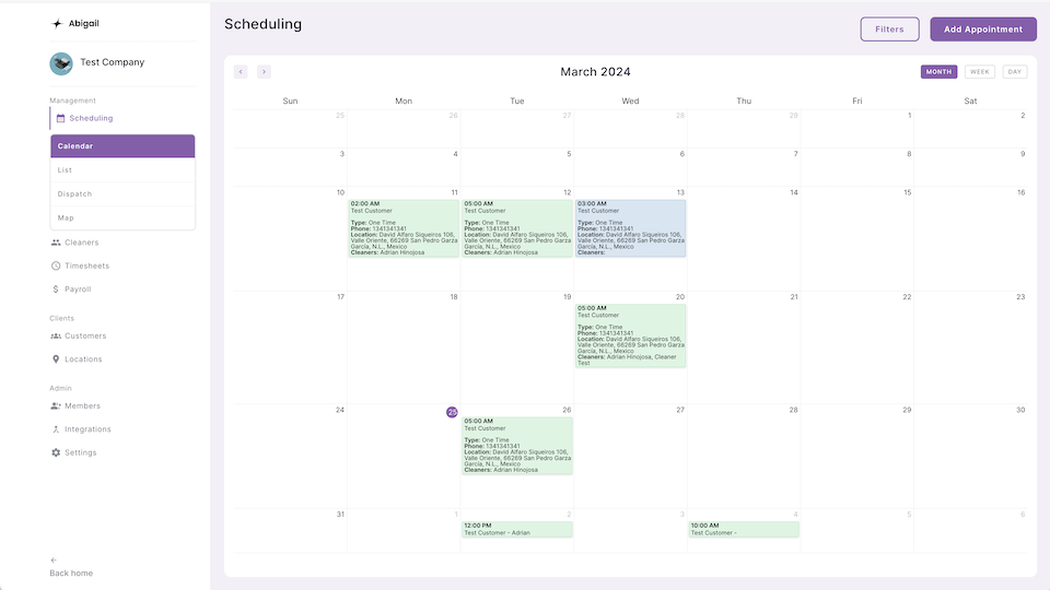 GoHighLevel marketplace - GHL integration - Abigail Connect