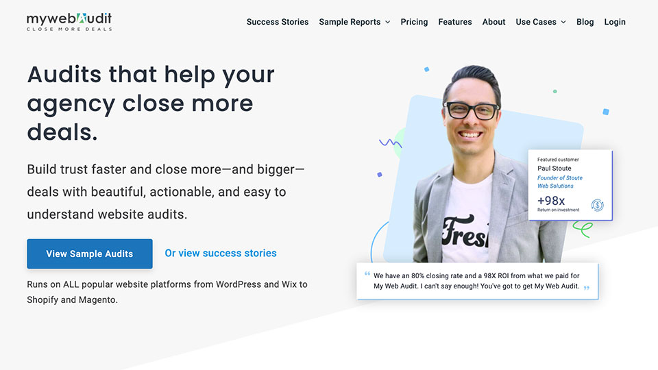 GoHighLevel marketplace - GHL integration - My Web Audit